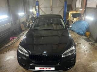 2015 BMW X6 30d II (F16), чёрный, 2850000 рублей, вид 2