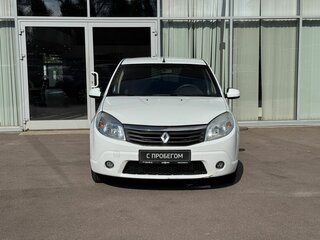 2013 Renault Sandero I, белый, 550000 рублей, вид 2