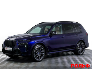 2022 BMW X7 M60i I (G07) Рестайлинг, синий, 13860000 рублей, вид 1