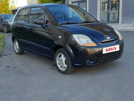 2007 Chevrolet Spark II, чёрный, 190000 рублей, вид 2