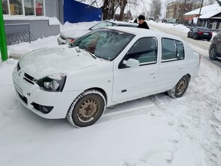 2008 Renault Symbol I Рестайлинг 2, белый, 130000 рублей, вид 1
