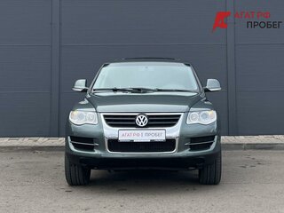2008 Volkswagen Touareg I Рестайлинг, зелёный, 925000 рублей, вид 2