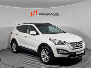 2013 Hyundai Santa Fe III, белый, 1409000 рублей, вид 3