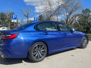 2020 BMW 3 серии 320i VII (G2x), синий, 3950000 рублей, вид 3