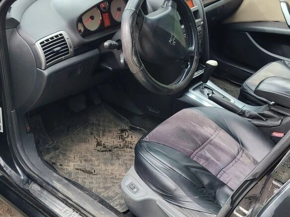 2004 Peugeot 407, чёрный - вид 5