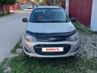 2015 Lada (ВАЗ) Kalina Cross II, серебристый, 395000 рублей, вид 4