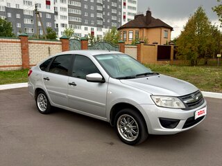 2015 Lada (ВАЗ) Granta I, серебристый, 400000 рублей, вид 3