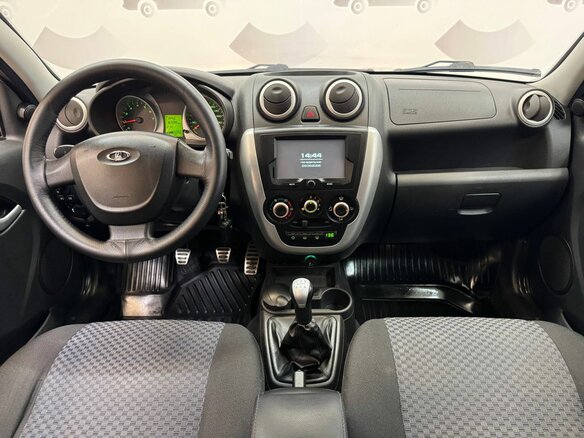 2013 Lada (ВАЗ) Granta I, белый - вид 12