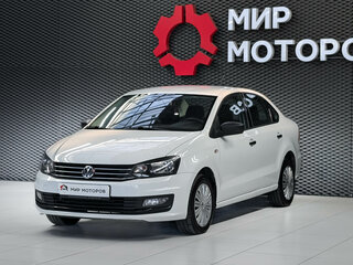2019 Volkswagen Polo V Рестайлинг, белый, 1100000 рублей, вид 1
