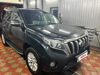 2016 Toyota Land Cruiser Prado 150 Series Рестайлинг 1, чёрный, 4100000 рублей, вид 1