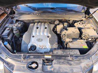 2006 Hyundai Santa Fe II, чёрный, 1100000 рублей, вид 5