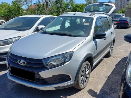 2022 Lada (ВАЗ) Granta I Рестайлинг, серый, 776000 рублей, вид 2