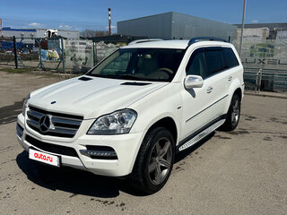 2009 Mercedes-Benz GL-Класс 350 I (X164) Рестайлинг, белый, 1800000 рублей, вид 1