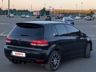 2008 Volkswagen Golf VI, чёрный, 549000 рублей, вид 4