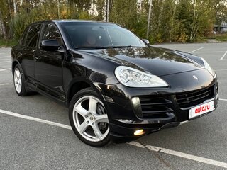 2008 Porsche Cayenne I Рестайлинг (957), чёрный, 1000000 рублей, вид 5
