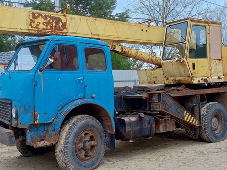 1990 МАЗ Автокраны, синий, 350000 рублей, вид 2
