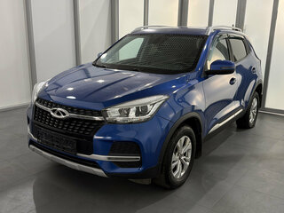 2021 Chery Tiggo 4 I Рестайлинг, синий, 2400000 рублей, вид 3