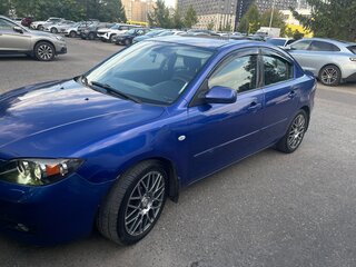 2007 Mazda 3 I (BK) Рестайлинг, синий, 490000 рублей, вид 2