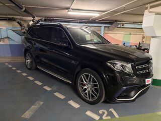 2016 Mercedes-Benz GLS AMG 63 AMG I (X166), чёрный, 4390000 рублей, вид 5