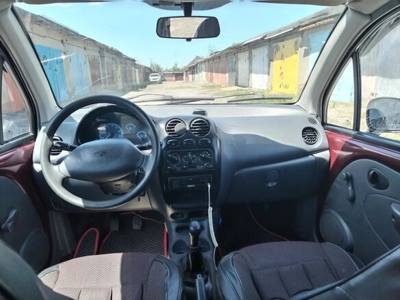 2008 Daewoo Matiz I Рестайлинг, красный, 190000 рублей - вид 6