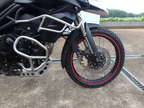 2013 Triumph Tiger 800, белый, 700000 рублей - вид 15