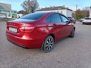 2016 Lada (ВАЗ) Vesta I, красный, 725000 рублей, вид 5