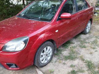 2009 Kia Rio II Рестайлинг, красный, 470000 рублей, вид 4