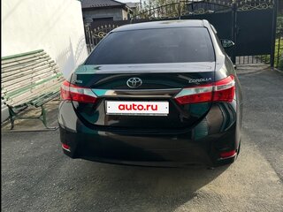 2013 Toyota Corolla XI (E160, E170, E180), чёрный, 1250000 рублей, вид 3