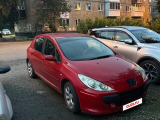 2006 Peugeot 307 I Рестайлинг, красный, 300000 рублей, вид 3