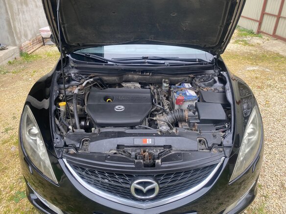 2008 Mazda 6 II (GH), чёрный - вид 14