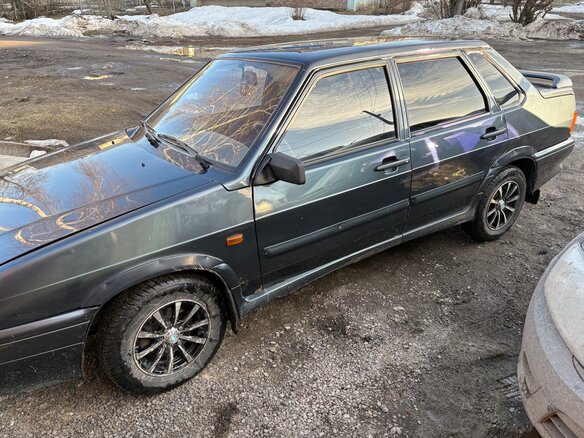 2012 Lada (ВАЗ) 2115, серый, 160000 рублей - вид 2