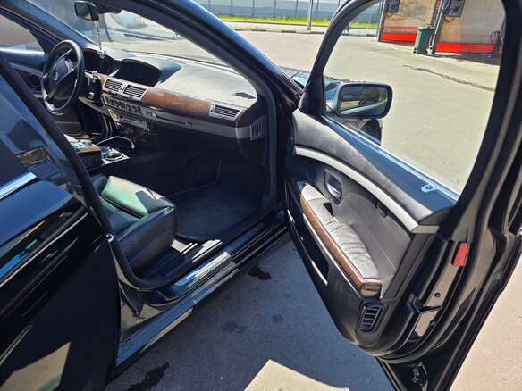 2005 BMW 7 серии 750Li IV (E65/E66) Рестайлинг, чёрный - вид 17