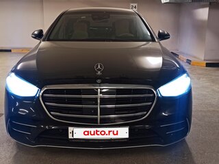 2022 Mercedes-Benz S-Класс 350 d Long 4MATIC VII (W223), чёрный, 10800000 рублей, вид 2