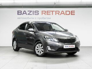 2014 Kia Rio 6-speed III, серый, 1080000 рублей, вид 3