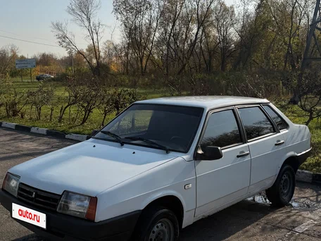 2001 Lada (ВАЗ) 21099, белый, 110000 рублей, вид 1