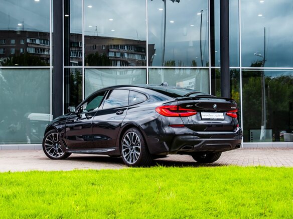 2020 BMW 6 серии Gran Turismo 630d xDrive IV (G32) Рестайлинг, чёрный, 5879900 рублей - вид 5