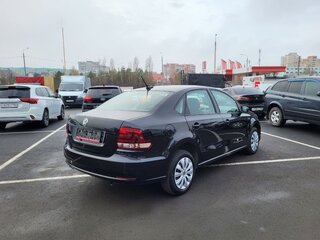 2019 Volkswagen Polo V Рестайлинг, чёрный, 1397000 рублей, вид 5