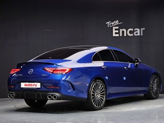 2022 Mercedes-Benz CLS 450 III (C257) Рестайлинг, синий, 8100000 рублей, вид 2
