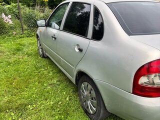 2007 Lada (ВАЗ) Kalina I, серебристый, 140000 рублей, вид 4