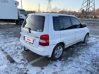 2001 Mazda Demio I (DW), белый, 210000 рублей, вид 4