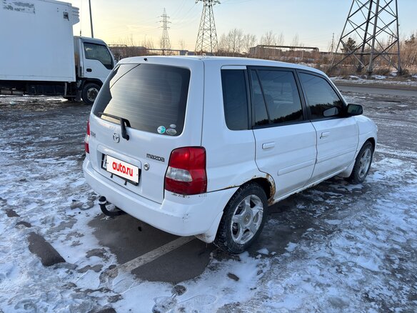 2001 Mazda Demio I (DW), белый, 210000 рублей - вид 3