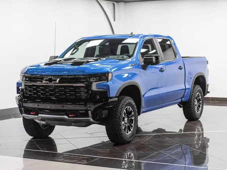 2024 Chevrolet Silverado ZR2 IV (T1XX) Рестайлинг, синий, 10590000 рублей, вид 1
