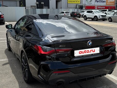2021 BMW 4 серии 420d xDrive G22, G23, G26, чёрный, 5500000 рублей, вид 5