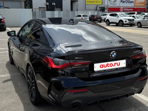 2021 BMW 4 серии 420d xDrive G22, G23, G26, чёрный, 5500000 рублей - вид 4