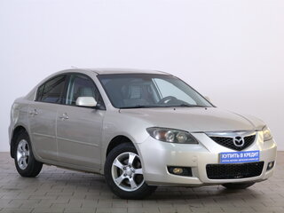 2007 Mazda 3 I (BK) Рестайлинг, золотистый, 629000 рублей, вид 1