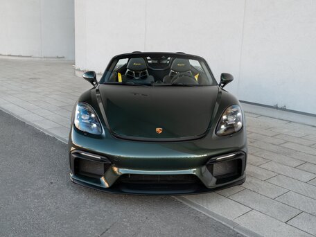 2022 Porsche 718 Spyder I (982), зелёный, 17900000 рублей, вид 4