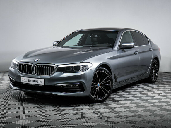 2018 BMW 5 серии 520i VII (G30/G31/G38), серый, 2899000 рублей - вид 1