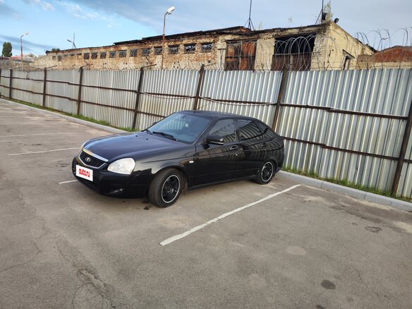 2015 Lada (ВАЗ) Priora I Рестайлинг, чёрный
