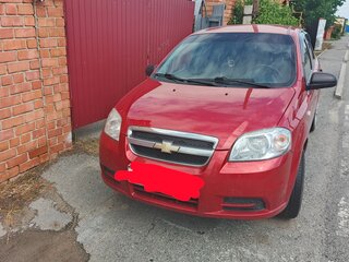 2009 Chevrolet Aveo I Рестайлинг, красный, 360000 рублей, вид 1