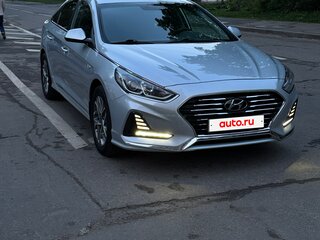 2019 Hyundai Sonata VII (LF) Рестайлинг, серый, 1390000 рублей, вид 1